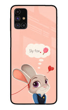 Judy Charm Samsung M31s Glass Case