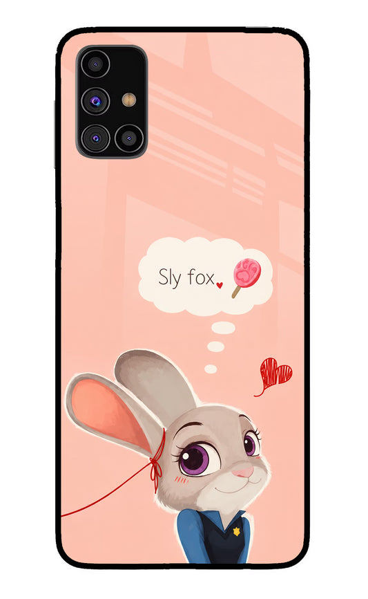 Judy Charm Samsung M31s Glass Case