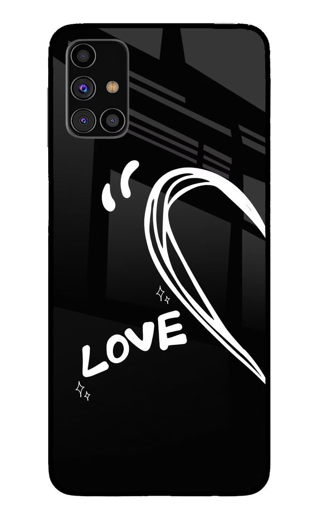 Love Line Samsung M31s Glass Case