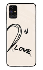 Soul Line Samsung M31s Glass Case