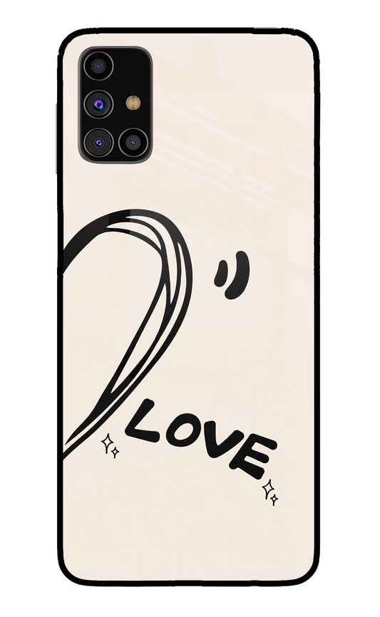 Soul Line Samsung M31s Glass Case