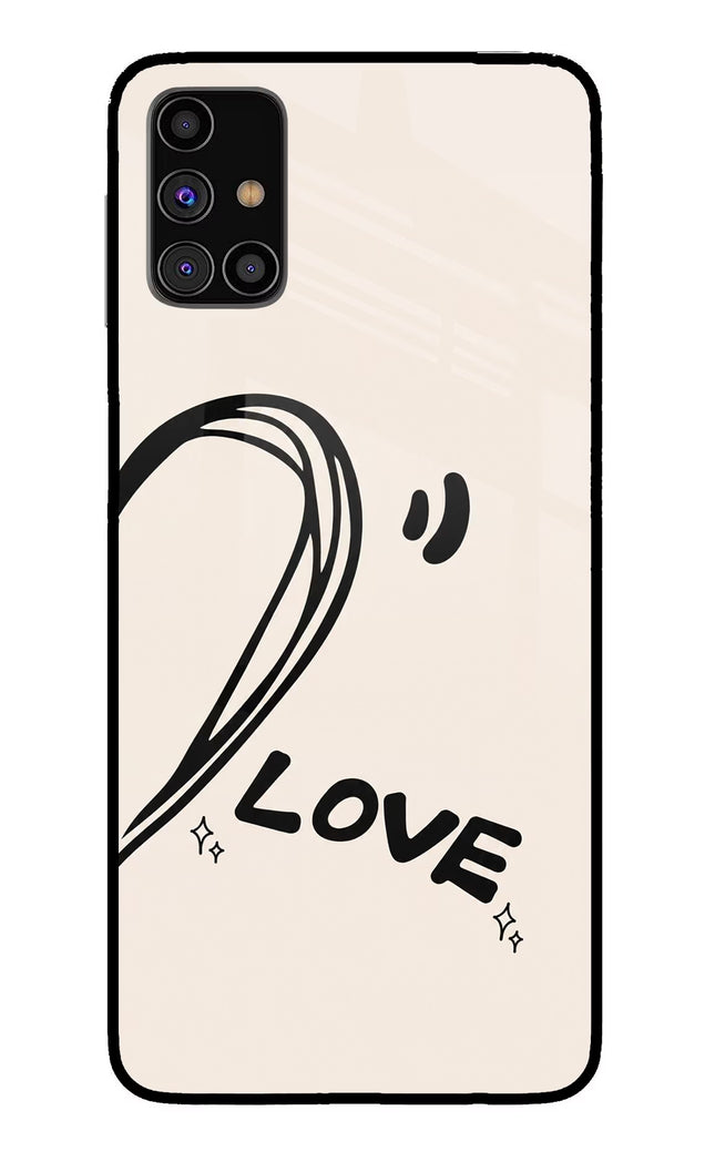 Soul Line Samsung M31s Glass Case