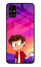 Marco Sunset Samsung M31s Glass Case
