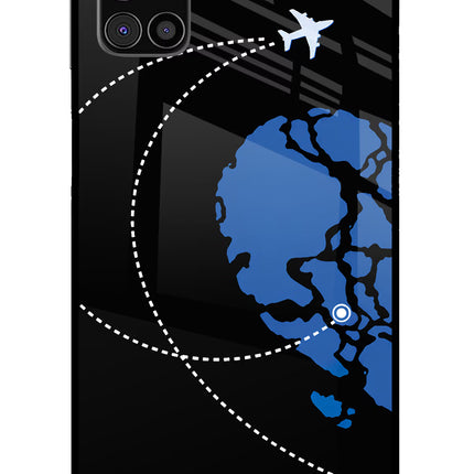 Love Orbit Samsung M31s Glass Case Back Cover by Casekaro