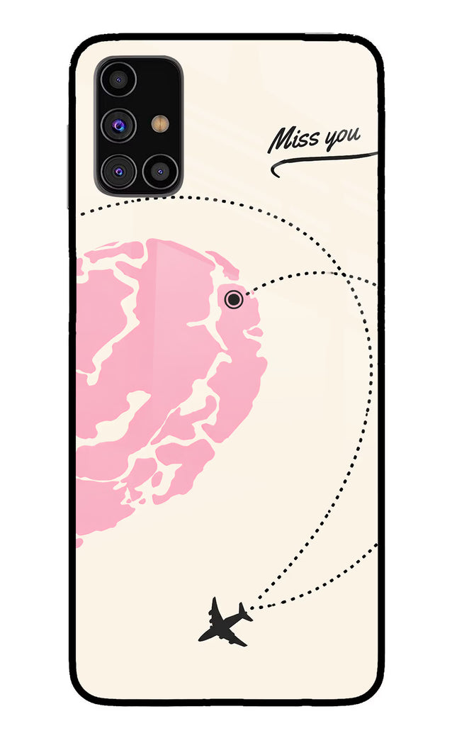 Miss Orbit Samsung M31s Glass Case
