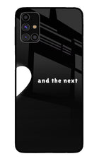 Next World Samsung M31s Glass Case