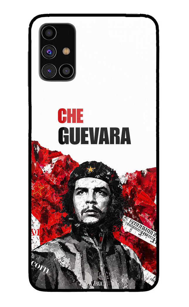 Che Guevara Revolution Samsung M31s Glass Case