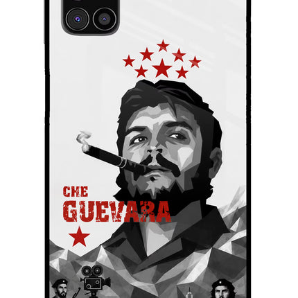 Che Guevara Iconic Samsung M31s Glass Case Back Cover by Casekaro