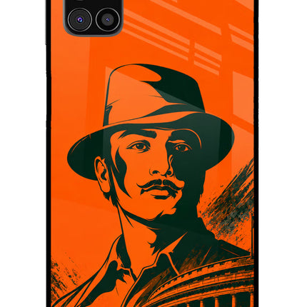 Bhagat Singh Legacy Samsung M31s Glass Case Back Cover by Casekaro