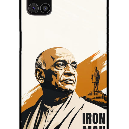 Sardar Patel Iron Will Samsung M31s Glass Case