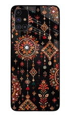 Boho Noir Samsung M31s Glass Case