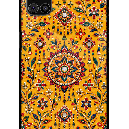 Sunlit Aura Samsung M31s Glass Case