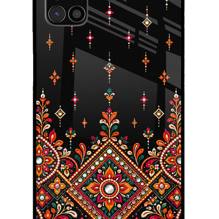 Noir Mehfil Samsung M31s Glass Case