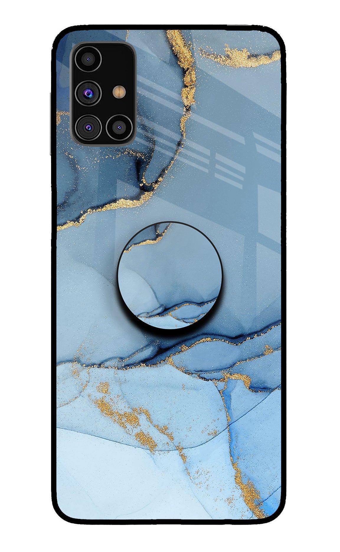 Blue Marble Samsung M31s Pop Case