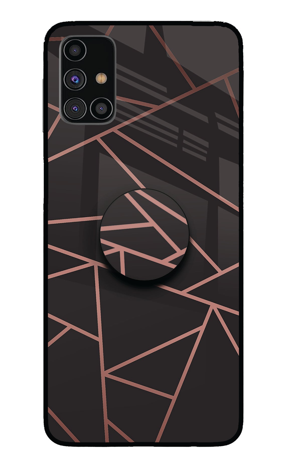 Geometric Pattern Samsung M31s Pop Case