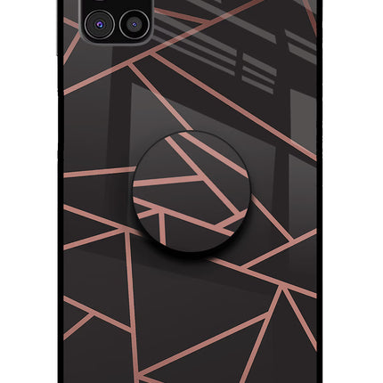 Geometric Pattern Samsung M31s Pop Case by Casekaro