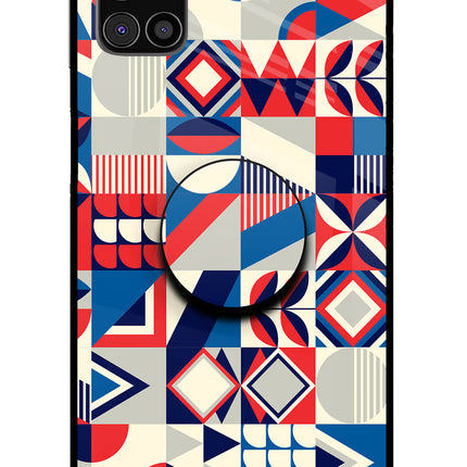 Colorful Pattern Samsung M31s Pop Case by Casekaro