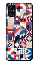 Colorful Pattern Samsung M31s Pop Case by Casekaro