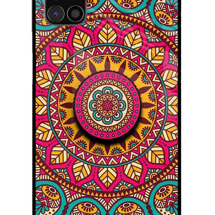 Mandala Samsung M31s Pop Case by Casekaro