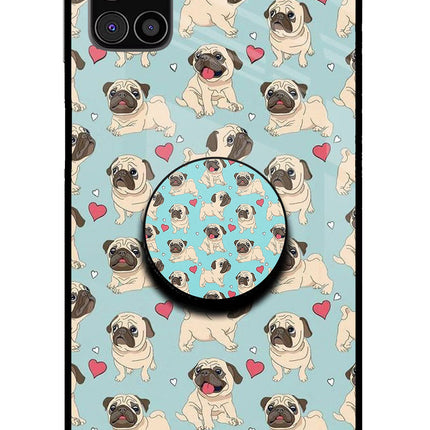 Pug Dog Samsung M31s Pop Case by Casekaro