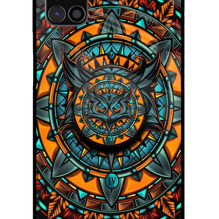 Angry Owl Samsung M31s Pop Case by Casekaro