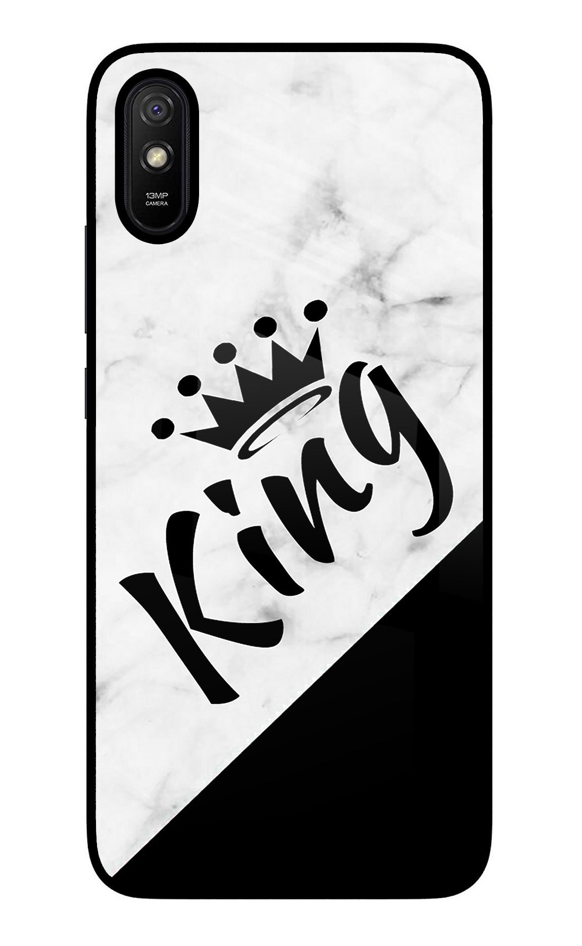 King Redmi 9A/9i Glass Case