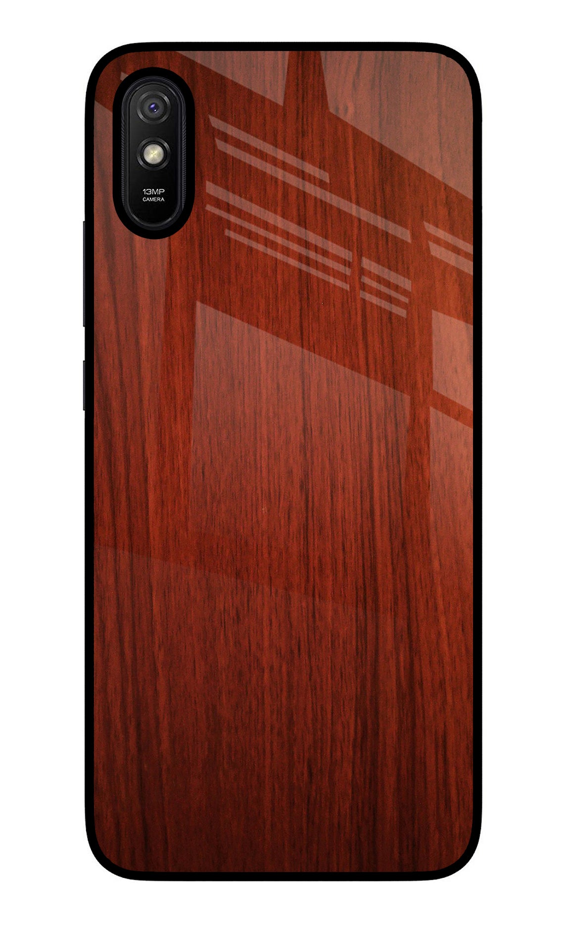 Wooden Plain Pattern Redmi 9A/9i Back Cover