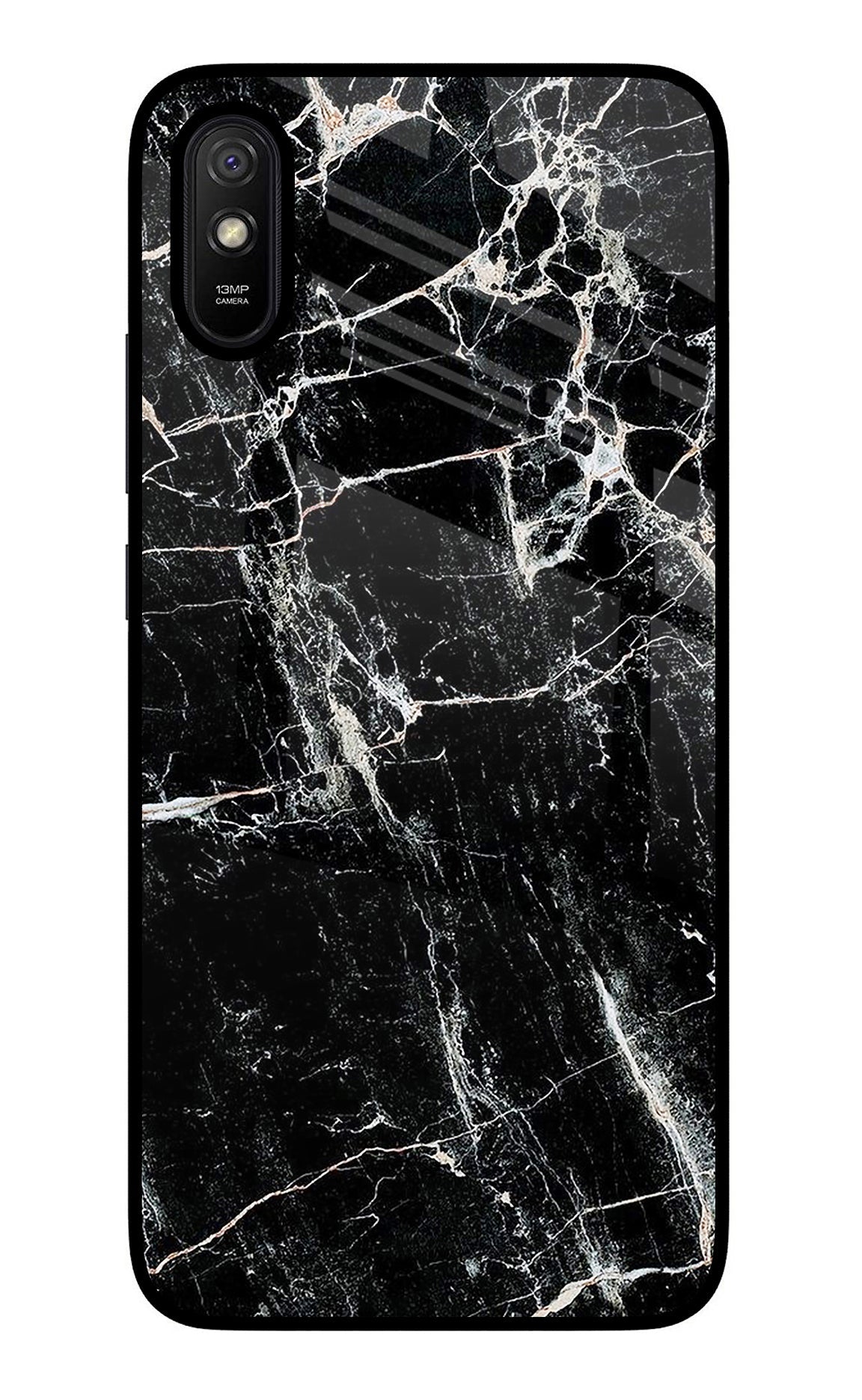 Black Marble Texture Redmi 9A/9i Back Cover