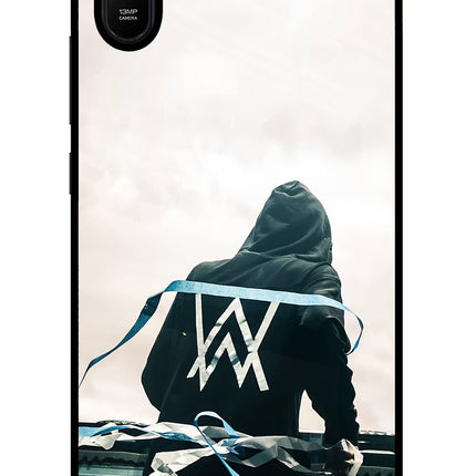 Alan Walker Redmi 9A/9i Glass Case Back Cover by Casekaro