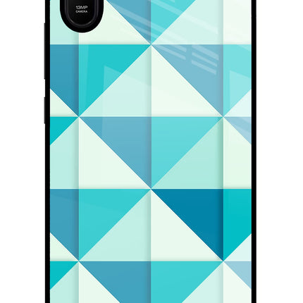Abstract Redmi 9A/9i Glass Case Back Cover by Casekaro