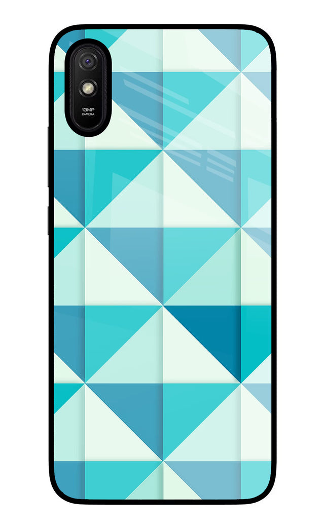 Abstract Redmi 9A/9i Glass Case Back Cover by Casekaro