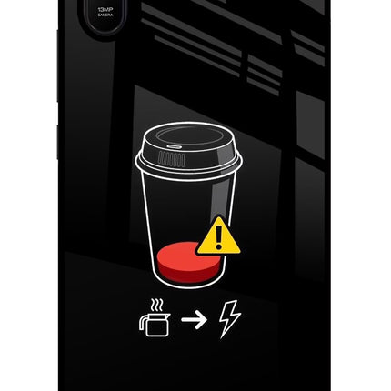 Coffee Redmi 9A/9i Glass Case