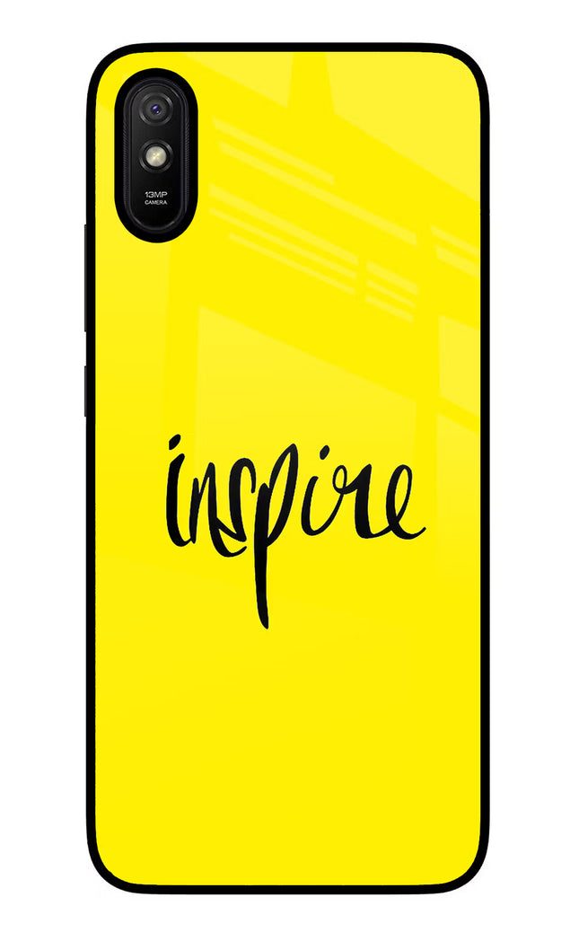Inspire Redmi 9A/9i Glass Case Back Cover by Casekaro