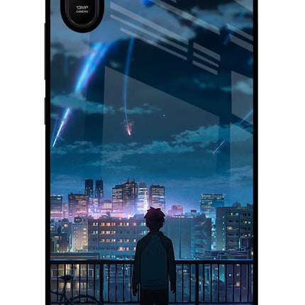 Anime Redmi 9A/9i Glass Case Back Cover by Casekaro