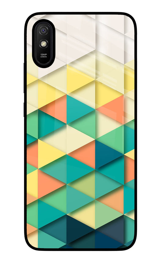 Abstract Redmi 9A/9i Glass Case