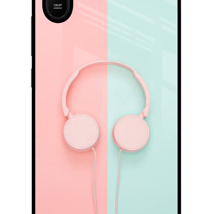 Music Lover Redmi 9A/9i Glass Case Back Cover by Casekaro