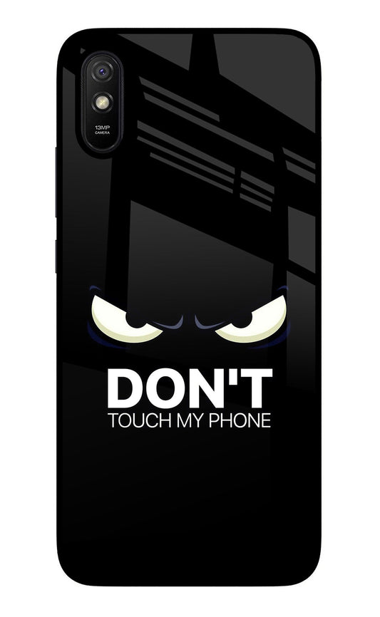 Don'T Touch My Phone Redmi 9A/9i Glass Case