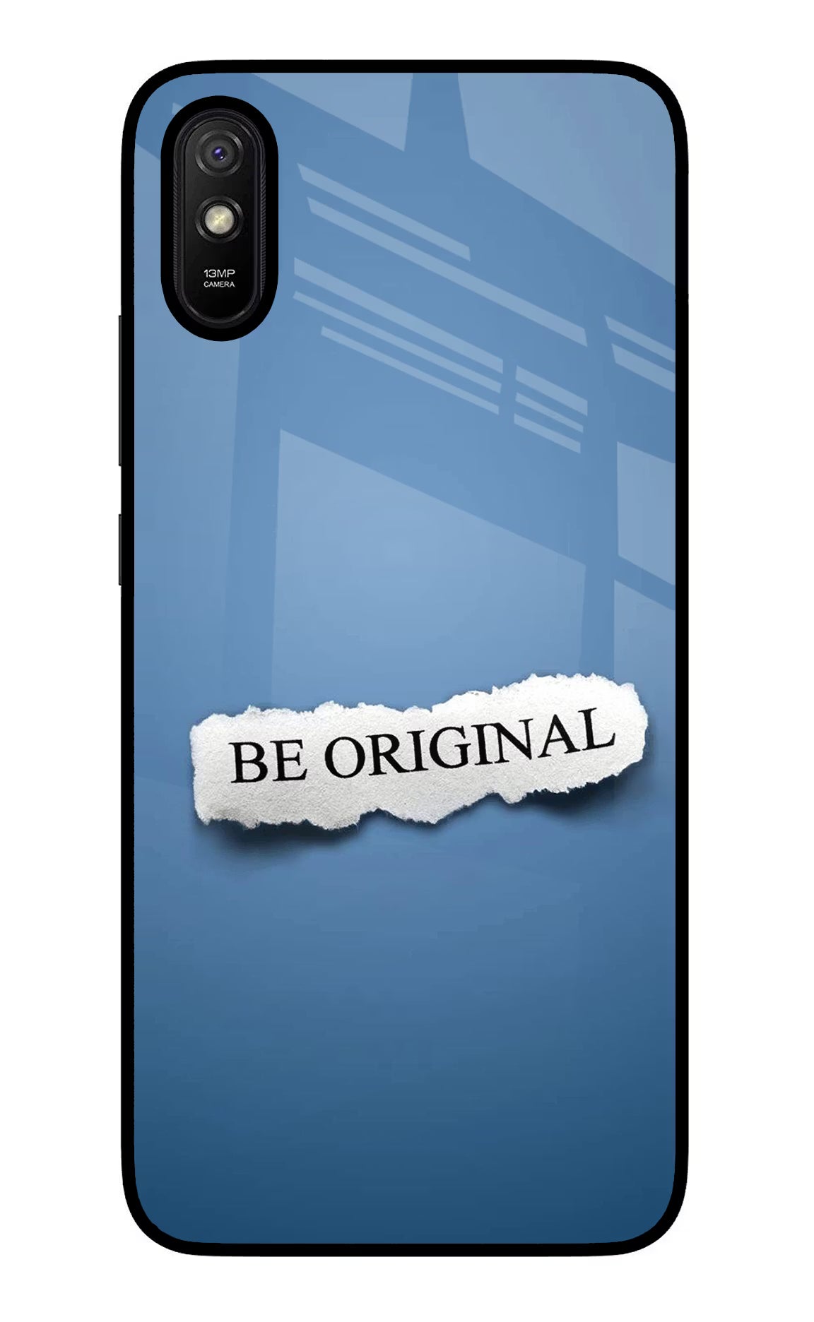 Be Original Redmi 9A/9i Glass Case Back Cover by Casekaro