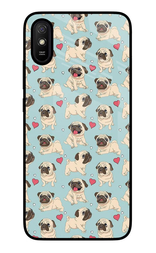 Pug Dog Redmi 9A/9i Glass Case