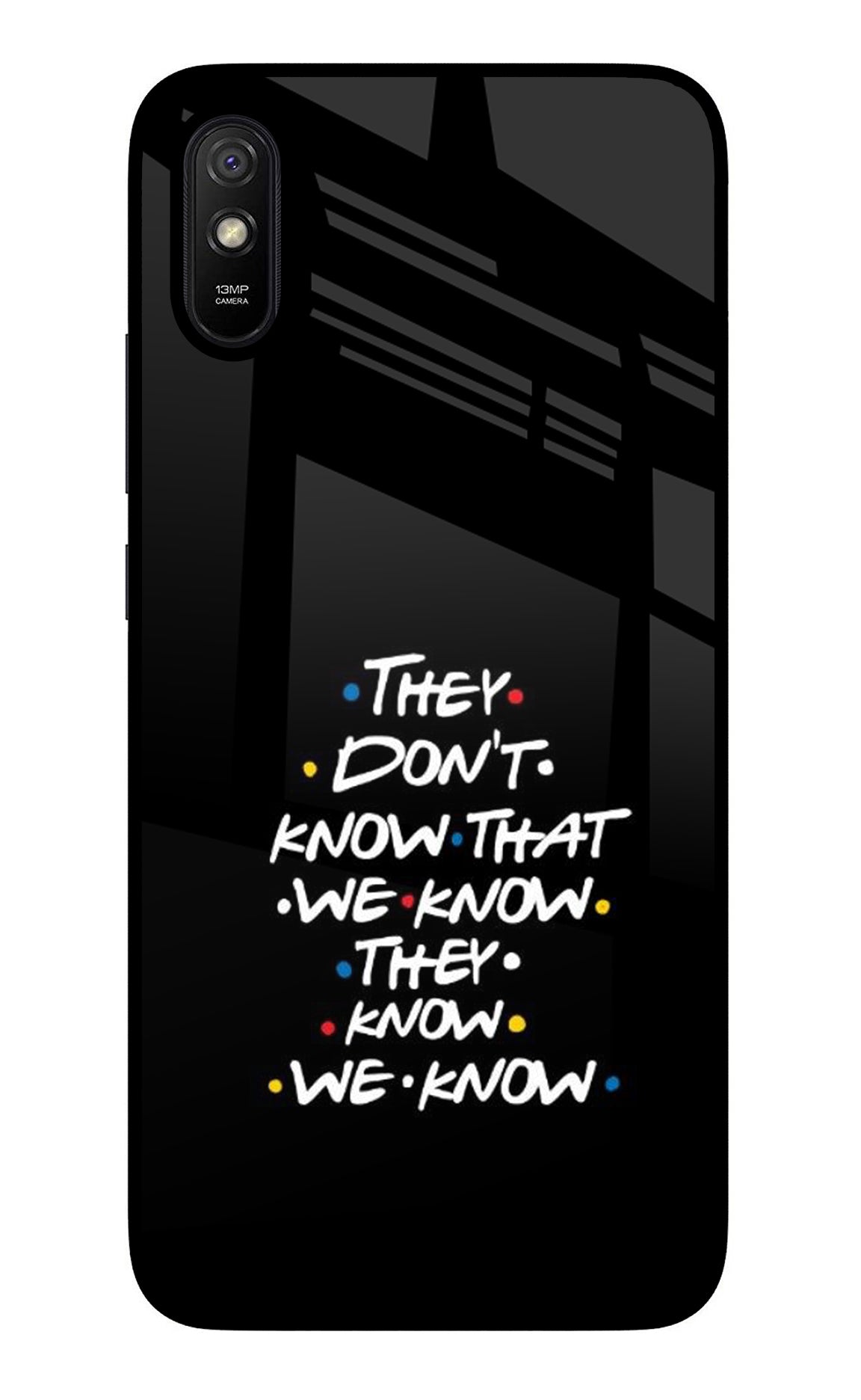 FRIENDS Dialogue Redmi 9A/9i Back Cover