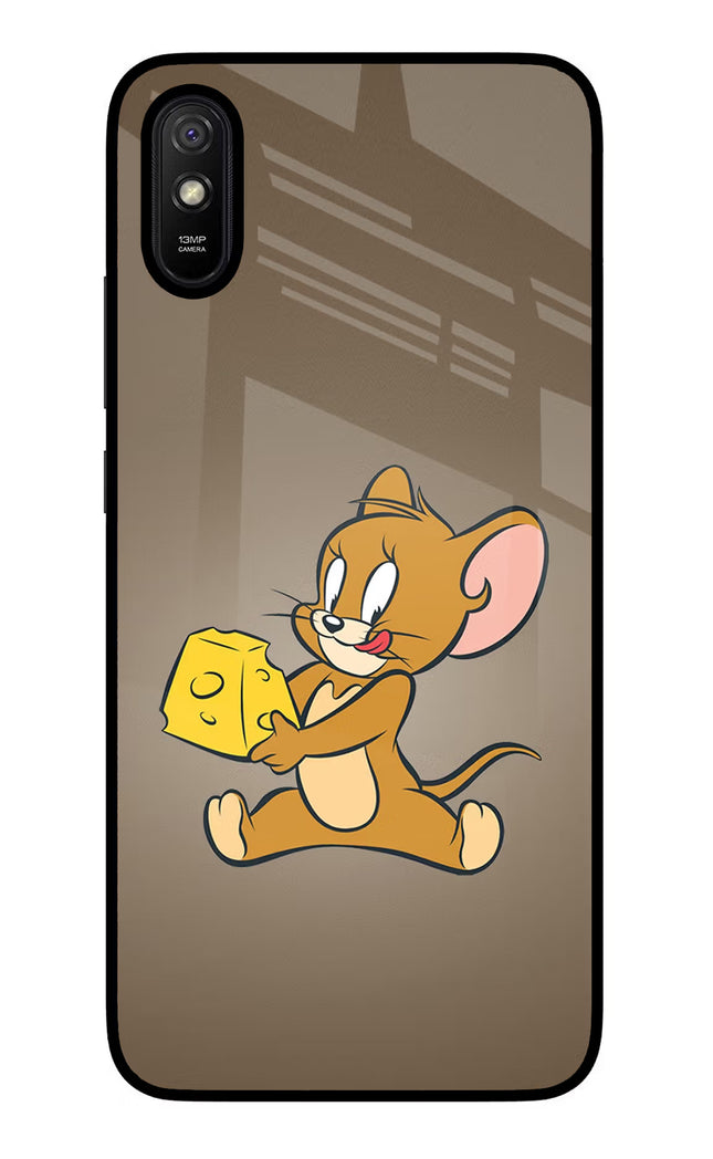 Jerry Redmi 9A/9i Glass Case Back Cover by Casekaro