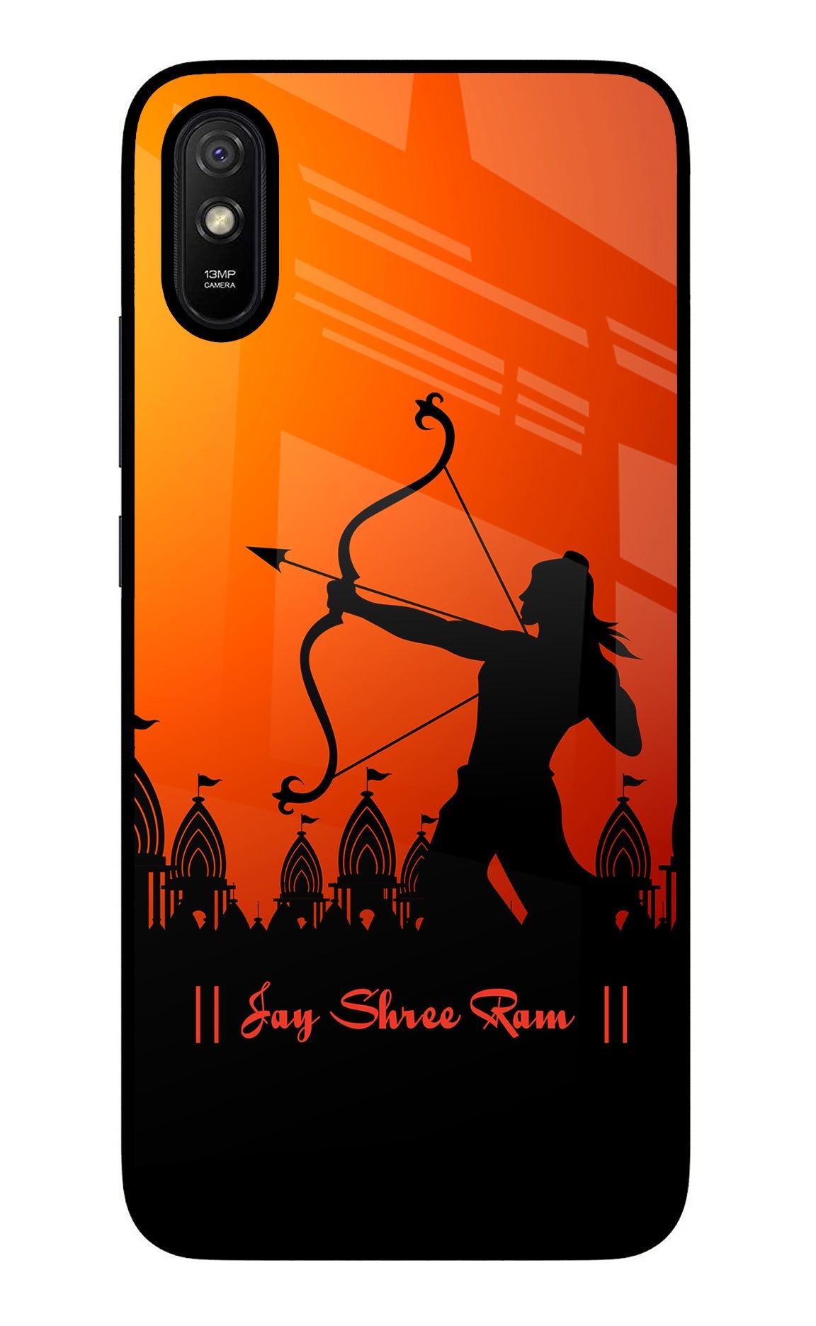 Lord Ram - 4 Redmi 9A/9i Glass Case