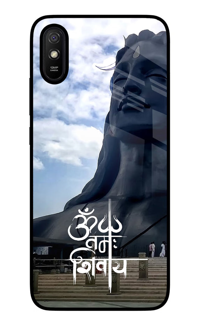Om Namah Shivay Redmi 9A/9i Glass Case Back Cover by Casekaro