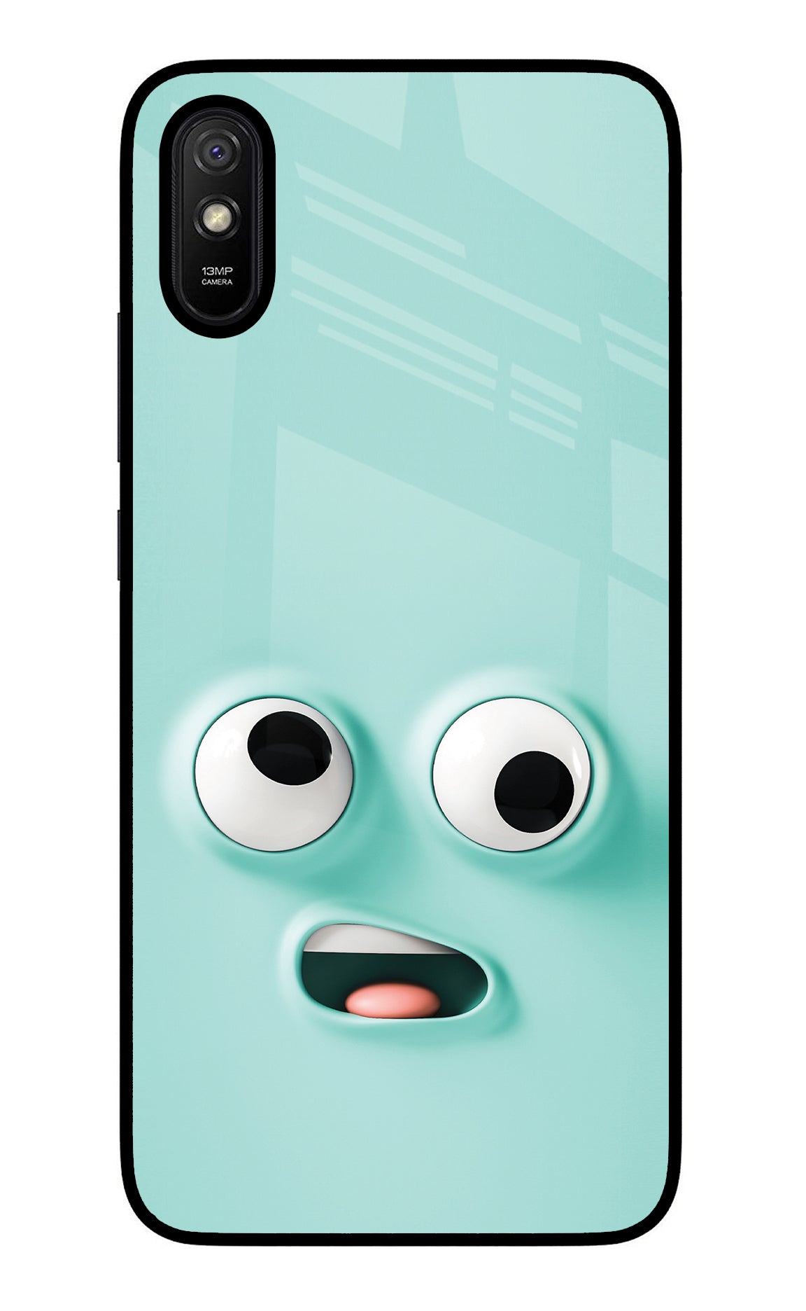 Funny Cartoon Redmi 9A/9i Glass Case