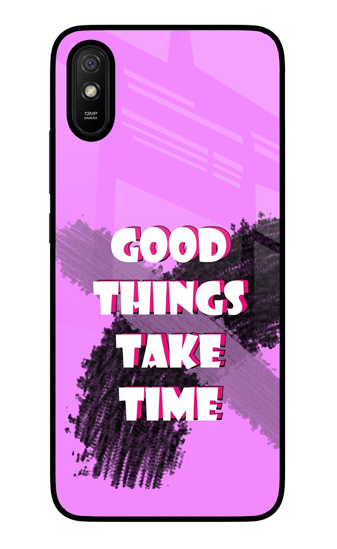 Good Things Take Time Redmi 9A/9i Back Cover