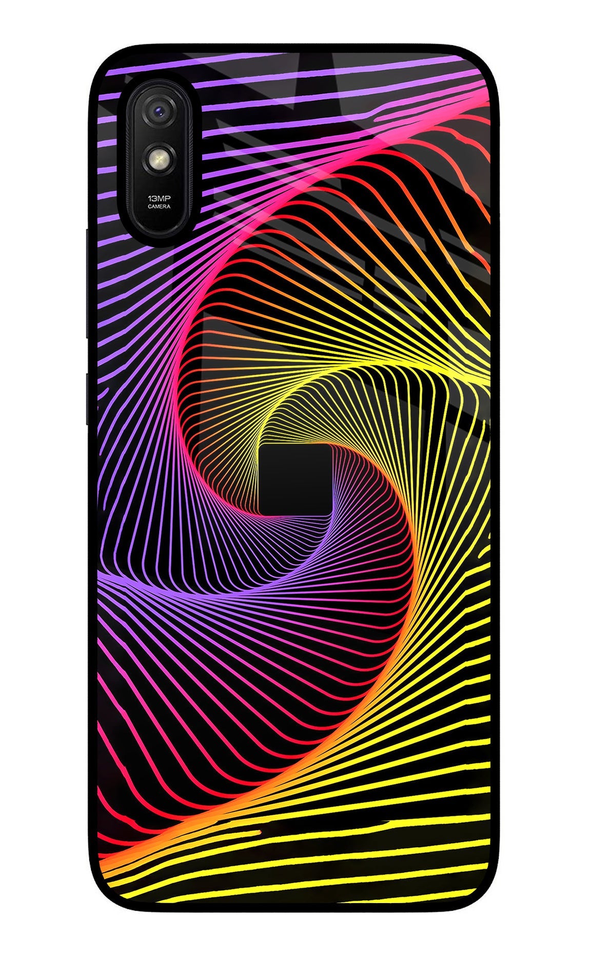 Colorful Strings Redmi 9A/9i Back Cover