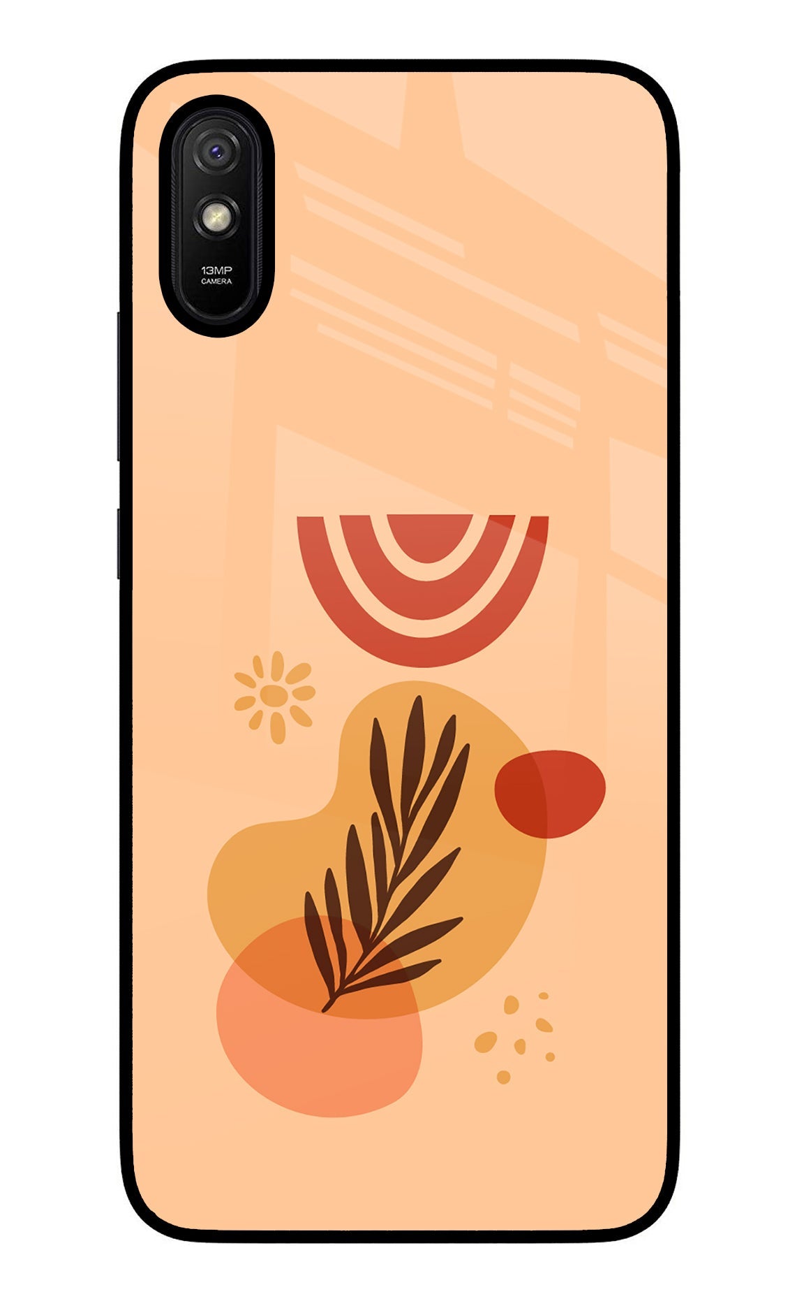 Bohemian Style Redmi 9A/9i Glass Case