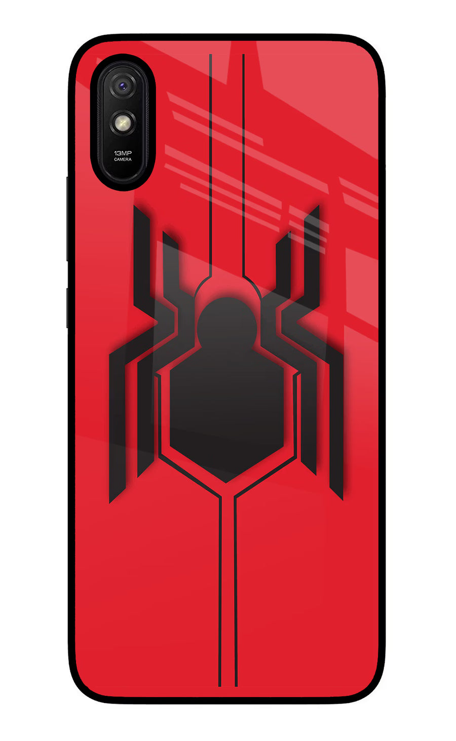 Spider Redmi 9A/9i Back Cover, Glass case