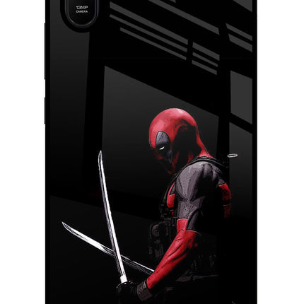 Deadpool Redmi 9A/9i Glass Case