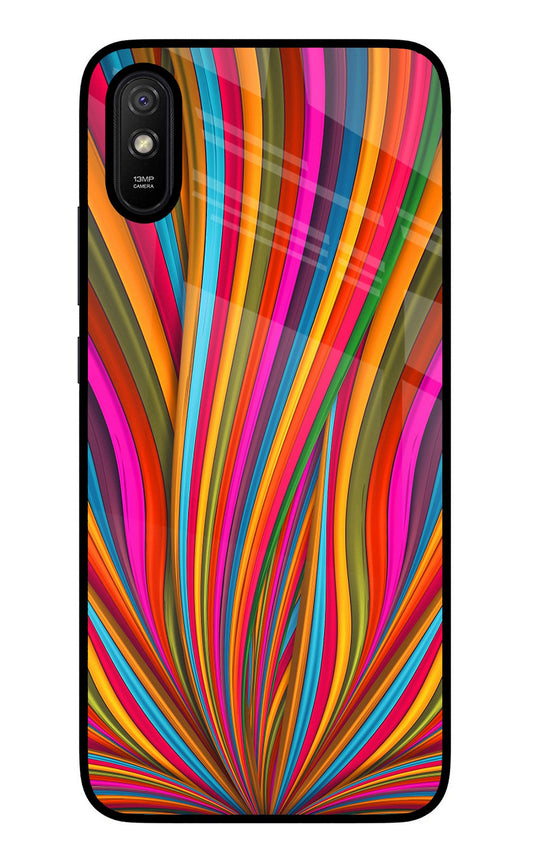 Trippy Wavy Redmi 9A/9i Glass Case